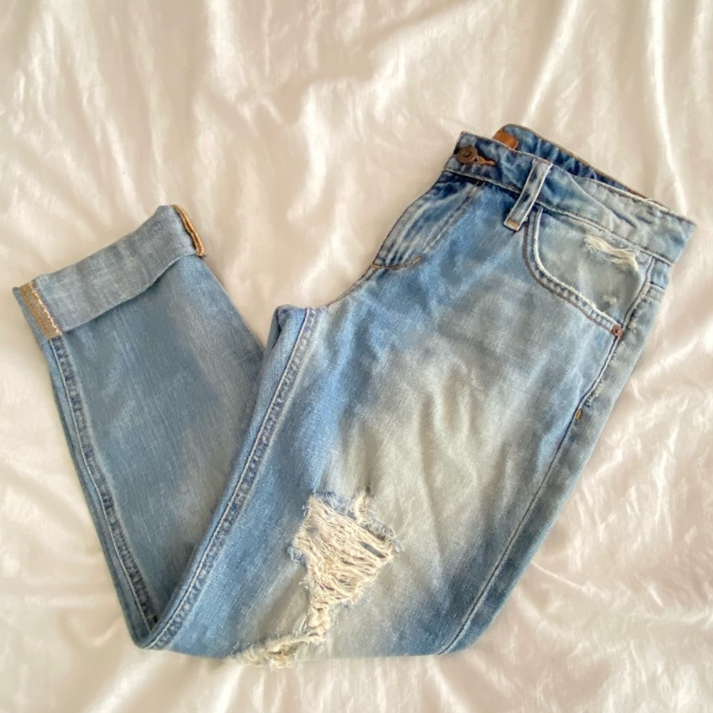 #1.   Joe’s Distressed jeans